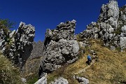 MONTE MAGNODENO e CRESTE DELLA GIUMENTA ad anello da Erve il 25 aprile 2016 - FOTOGALLERY